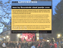 Tablet Screenshot of jazzbyduurstede.nl